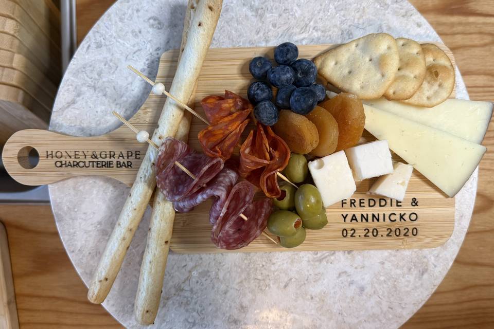 Honey & Grape Charcuterie Bar