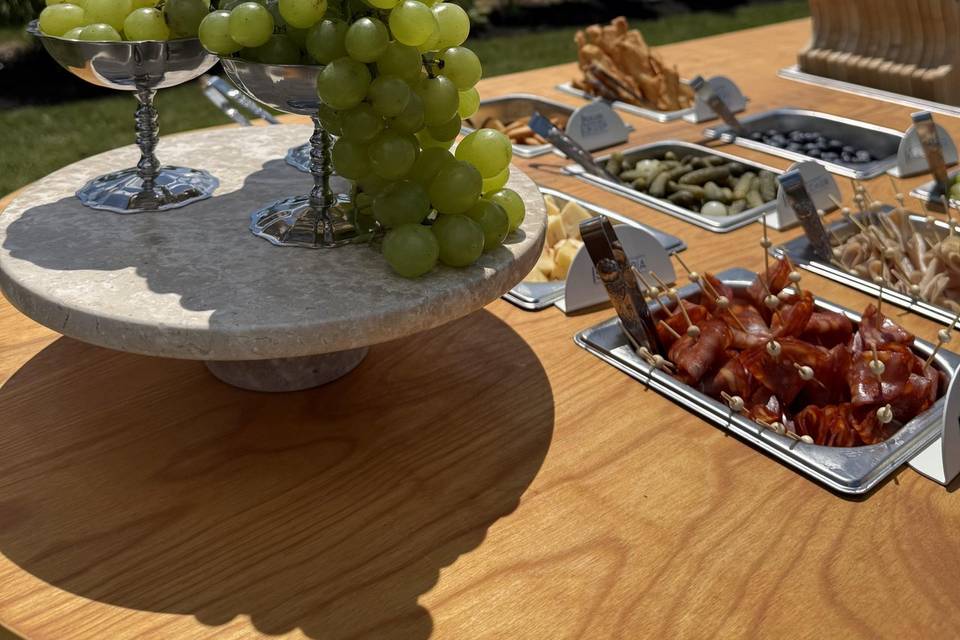 Honey & Grape Charcuterie Bar