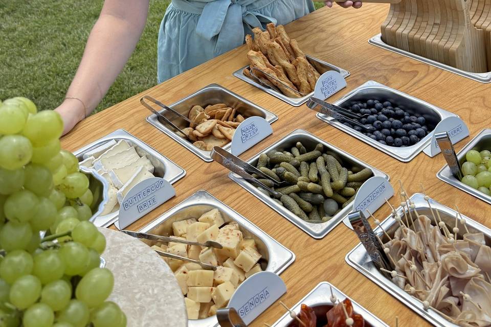Honey & Grape Charcuterie Bar