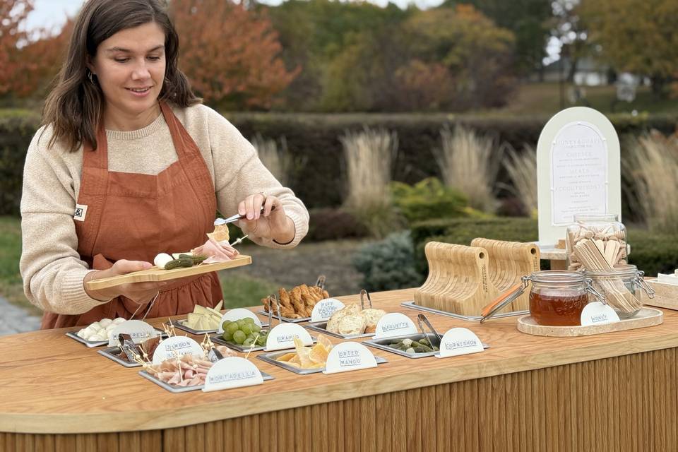 Honey & Grape Charcuterie Bar