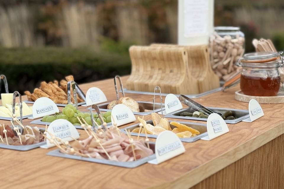 Honey & Grape Charcuterie Bar