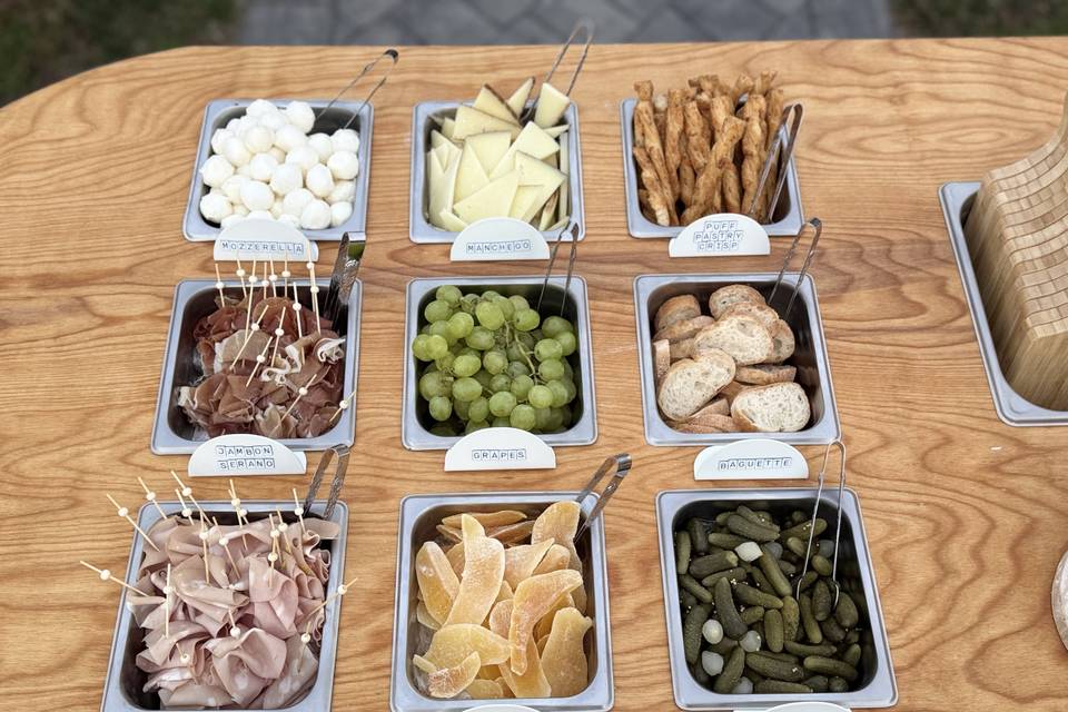 Honey & Grape Charcuterie Bar