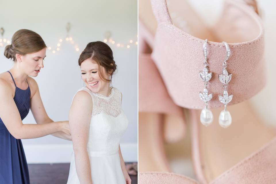 Shoes and pearls