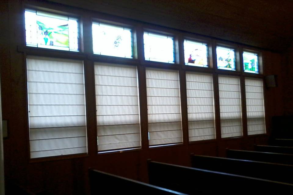 Chapel stained glass windows