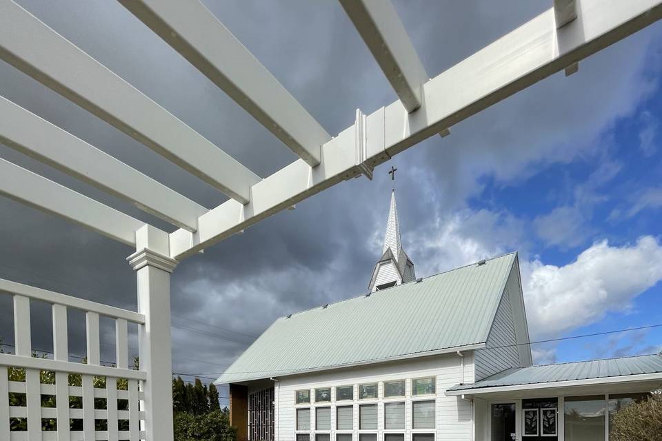 Courtyard Trellis