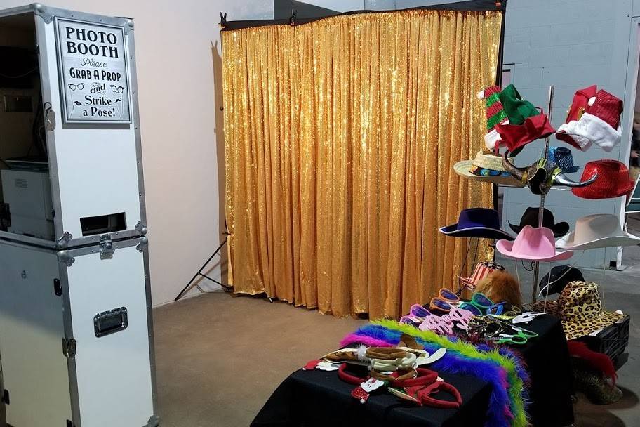 Photo booth-open style