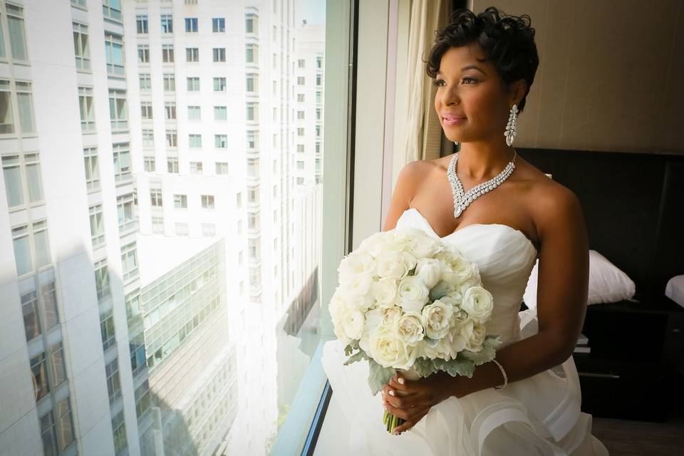 Bridal portrait