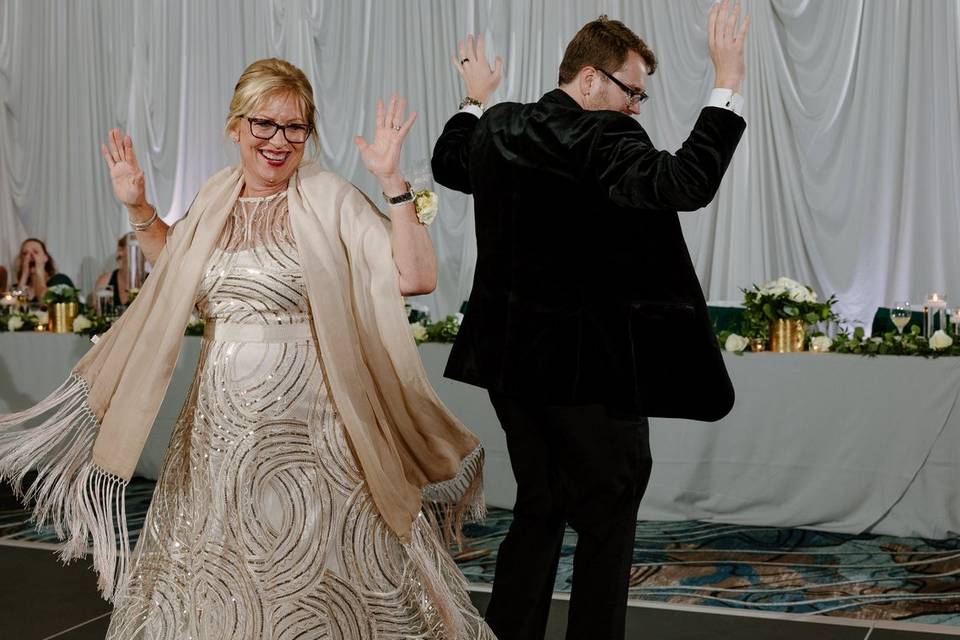 Groom & Mother Dancing