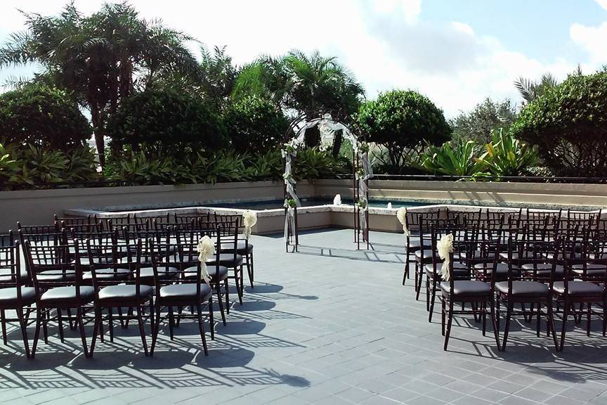 Outdoor Ceremony Setup