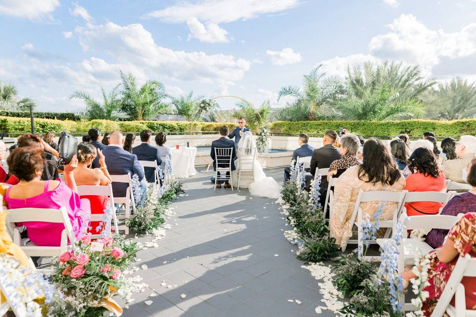 Garden Terrace Ceremony