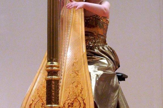 Violetta Norrie, Harpist