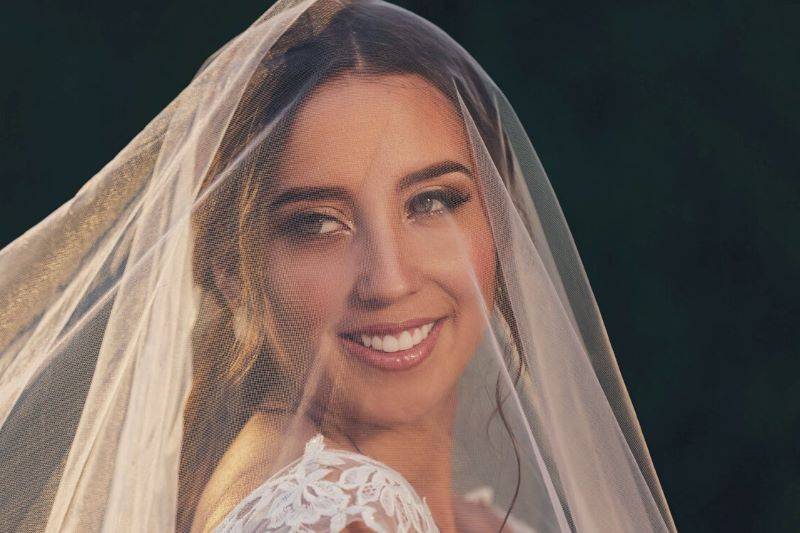 Bride with veil
