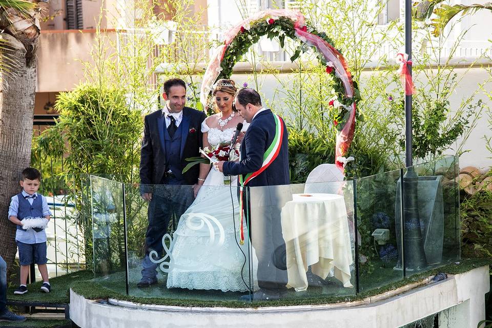 Outdoor ceremony