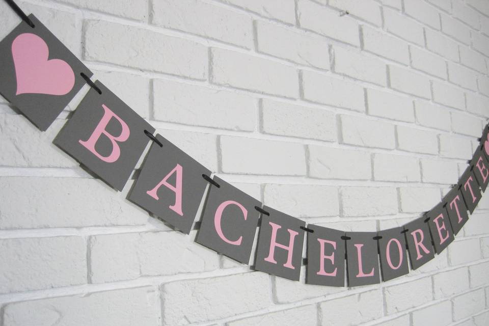 Bachelorette party banner