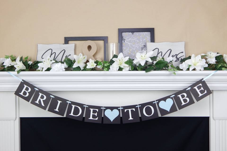 Bride to be banner