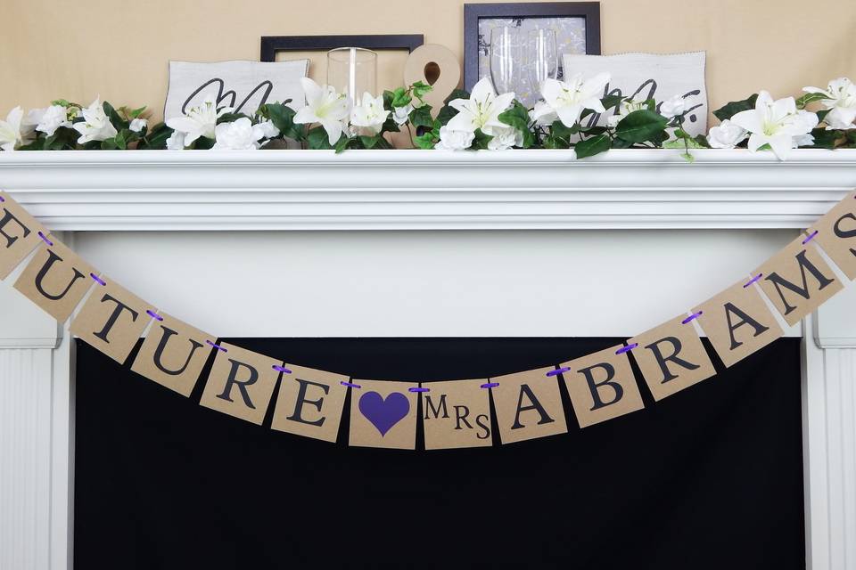 Custom future mrs banner