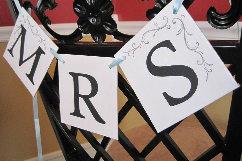 Mrs chair banner