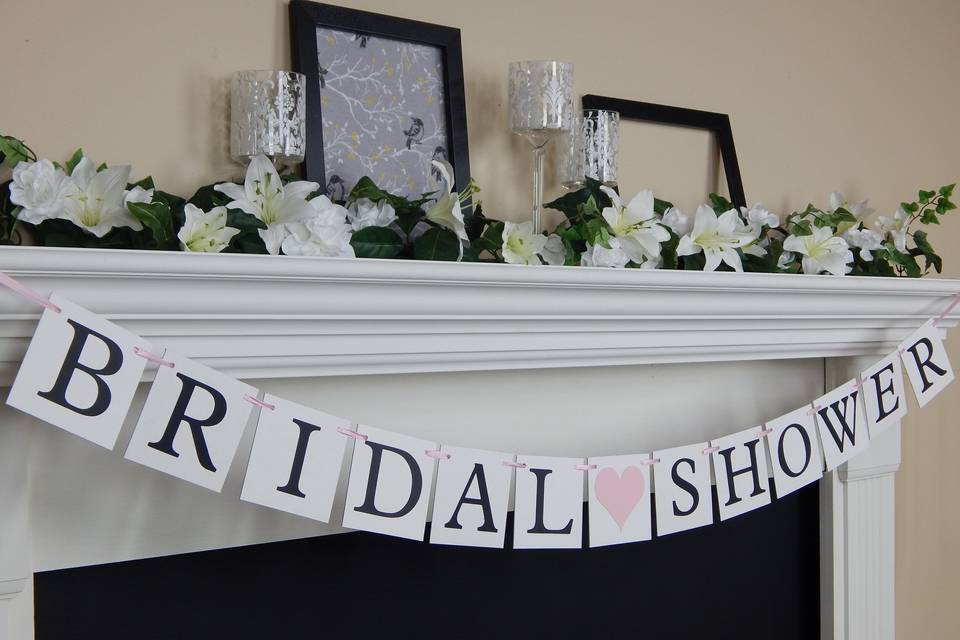 Bridal shower banner