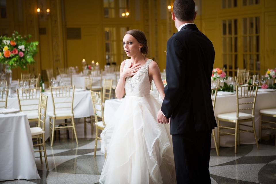 First look of the ballroom