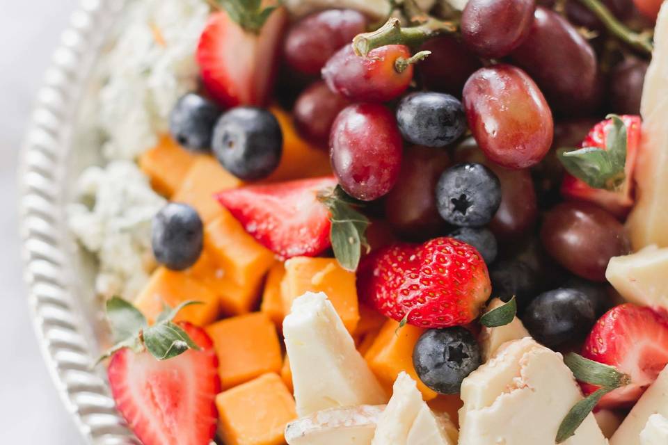 Fruit and Cheese Tray