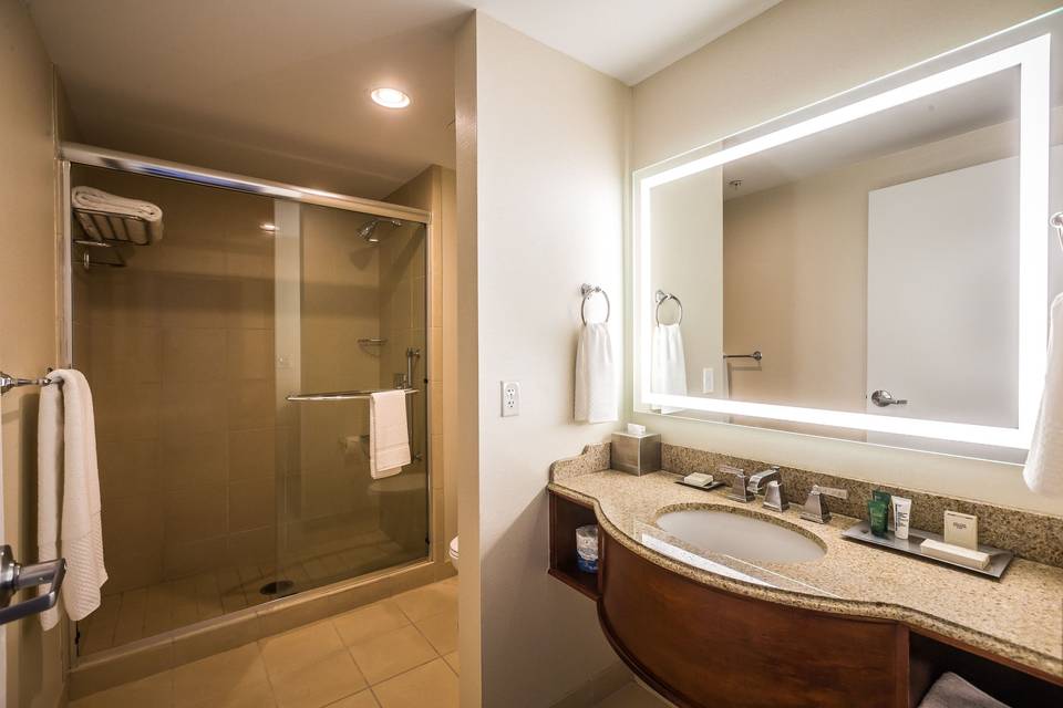 Guestroom bathroom