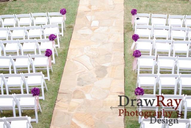 Ceremony draping
