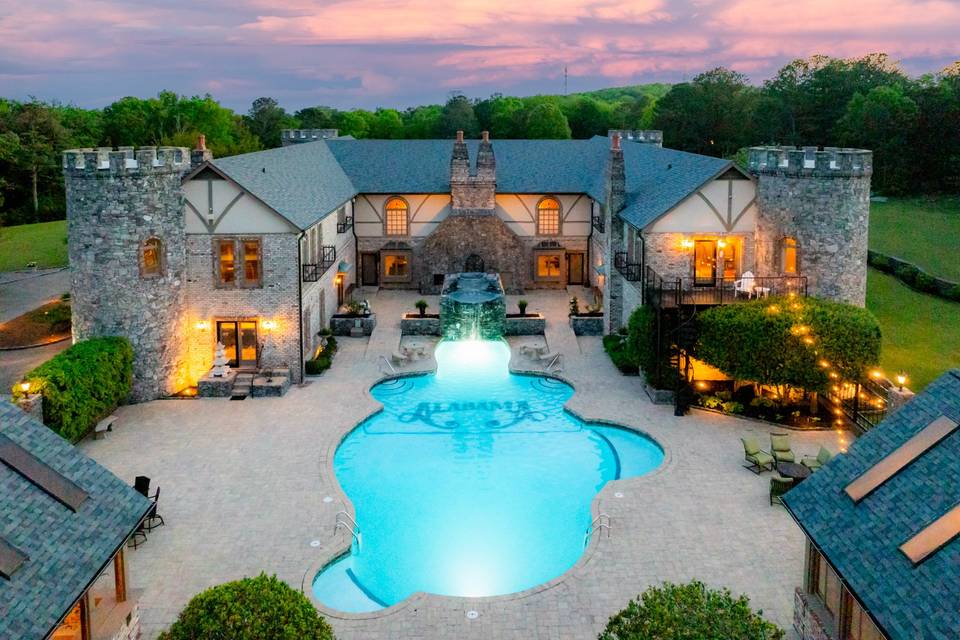 Rear Pool