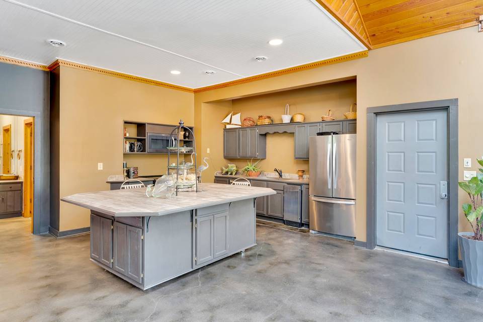 Pool house Kitchen