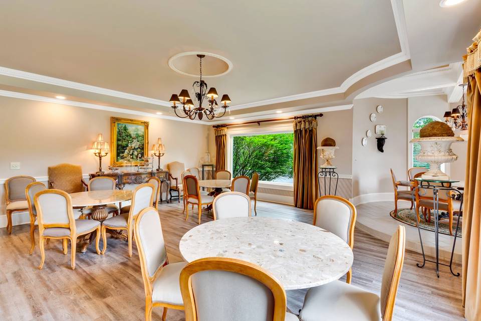 Group dining room