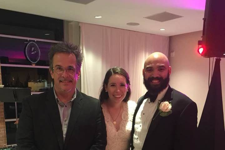 Couple and DJ Greg