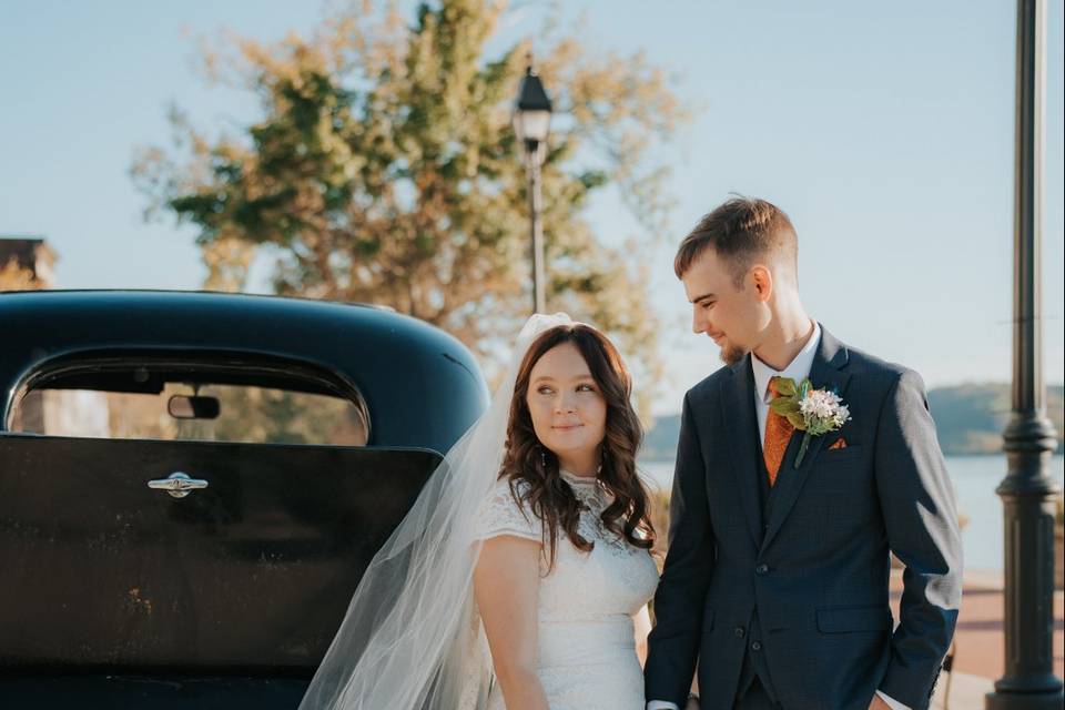 Bride and Groom Portrait