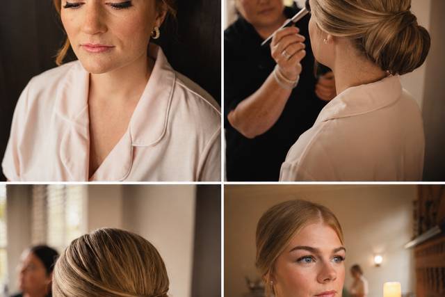 Bridal Party Hair & Makeup by