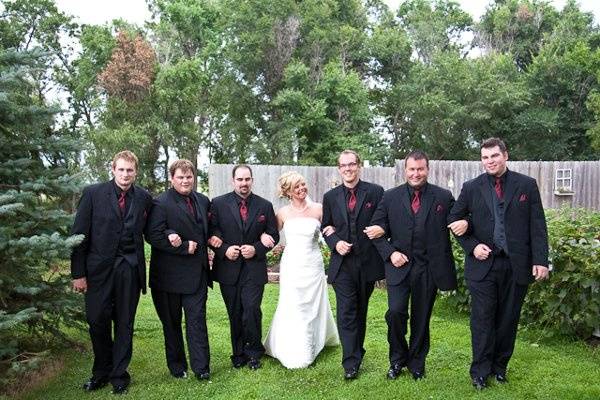 Bride and Groomsmen