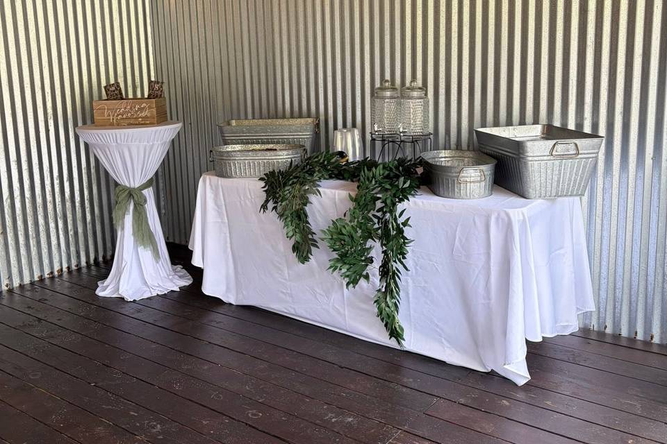 Cake Table