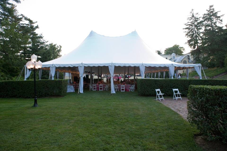 Tented Upper Garden