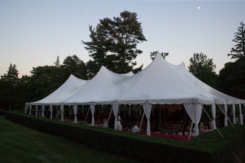 Tented Upper Garden