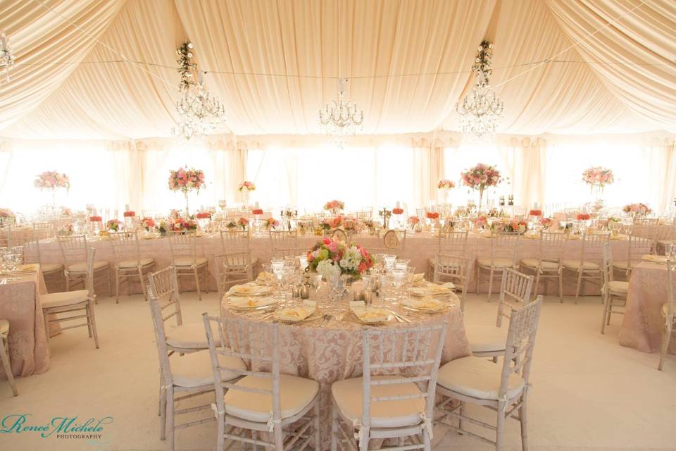 Tented Upper Garden Wedding