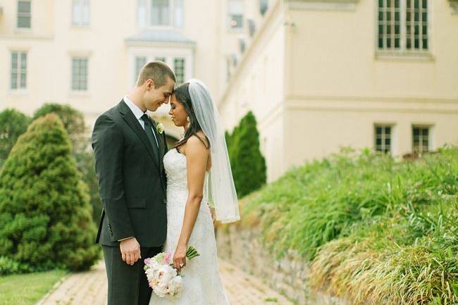 Groom and bride