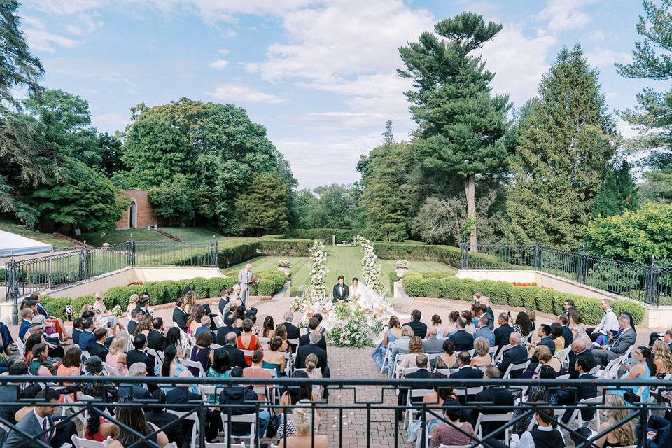 Ceremony on the Terrace
