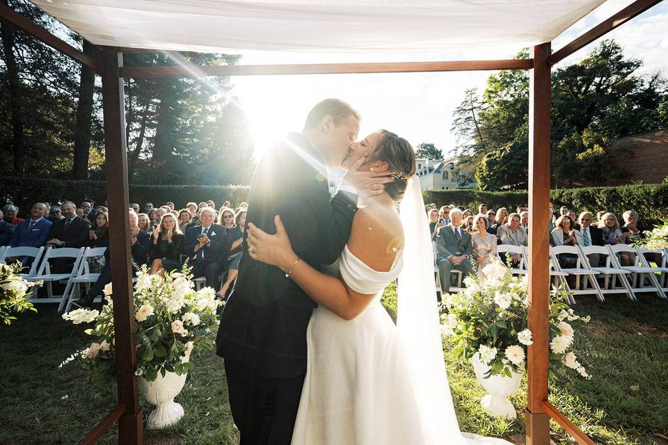 Ceremony in the garden
