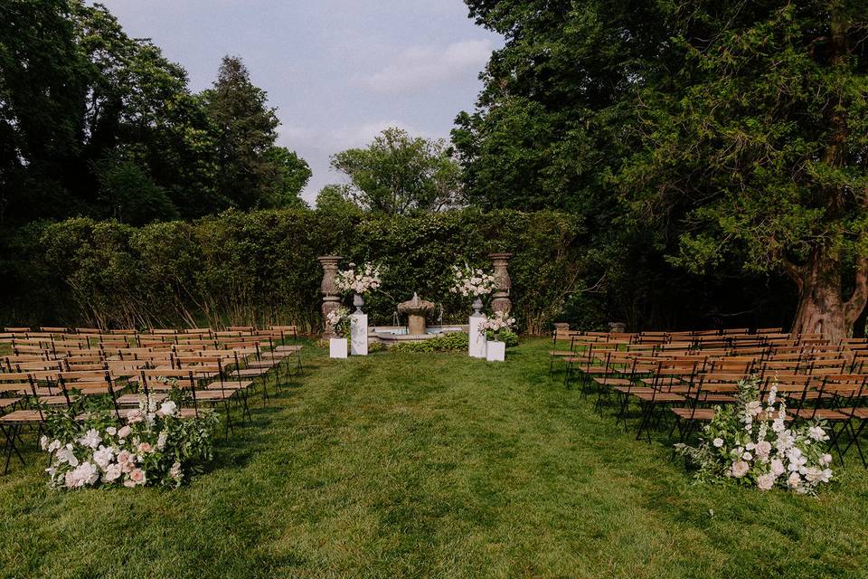 Ceremony in Garden