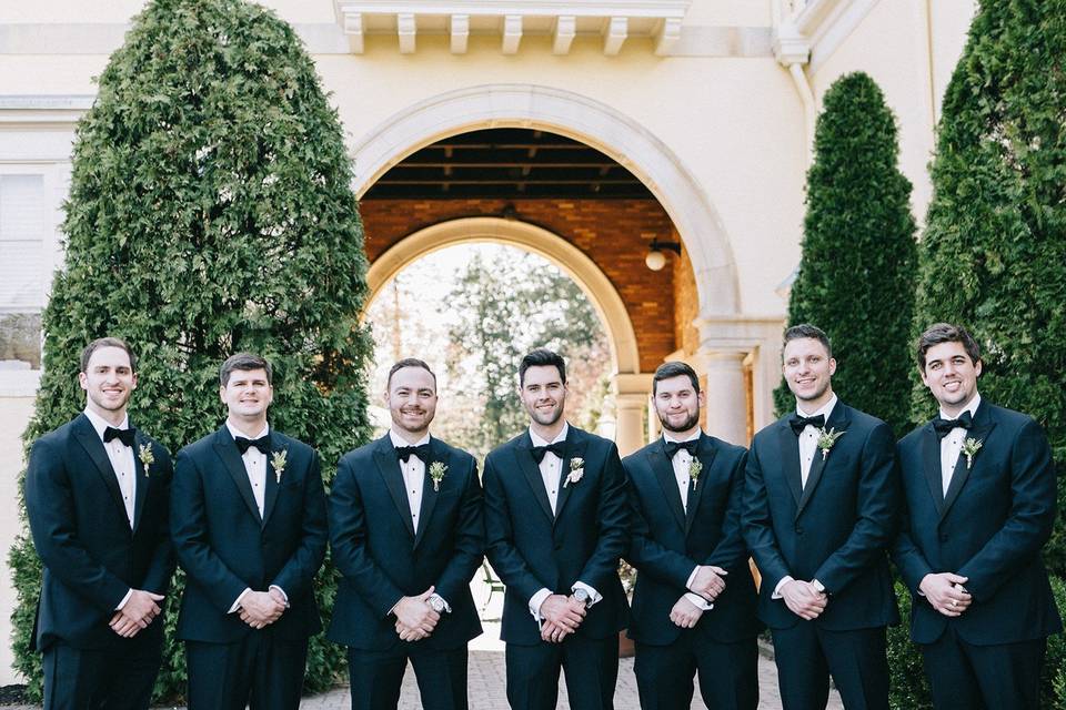 Groom and Groomsmen