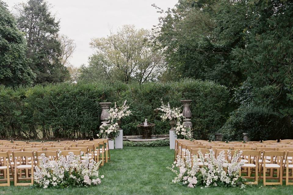 Upper Gardens Ceremony