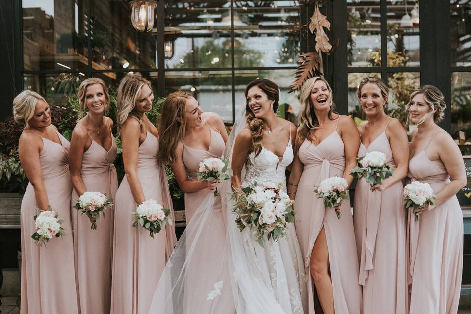 Bride and Bridal Party