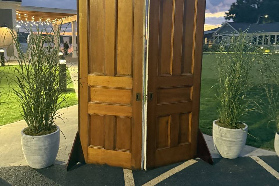 Parking lot doors