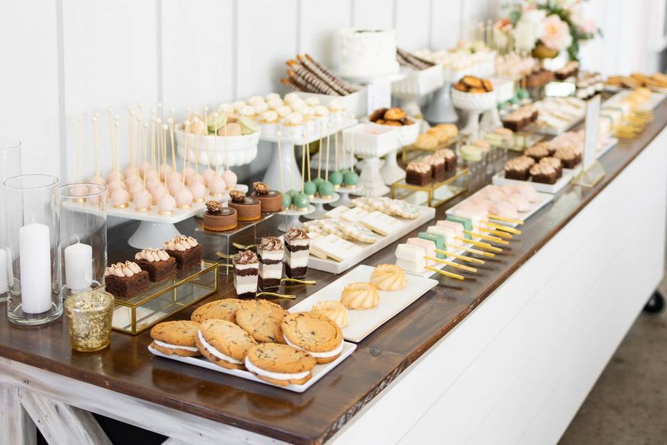 Dessert table
