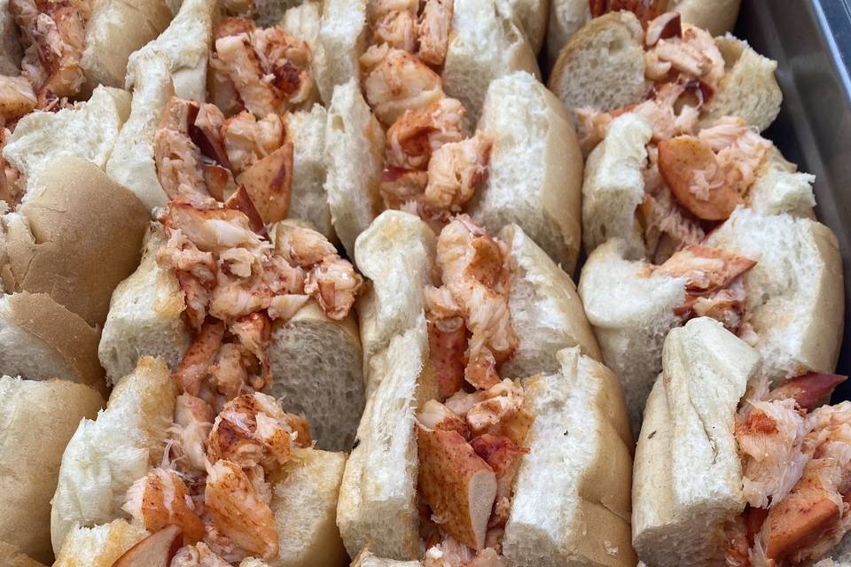 Lobster sliders