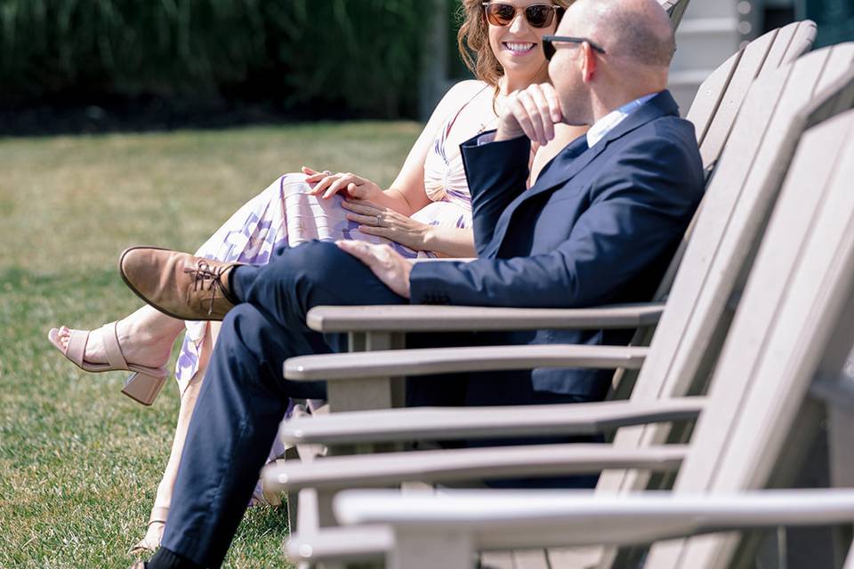 Guests by Firepit