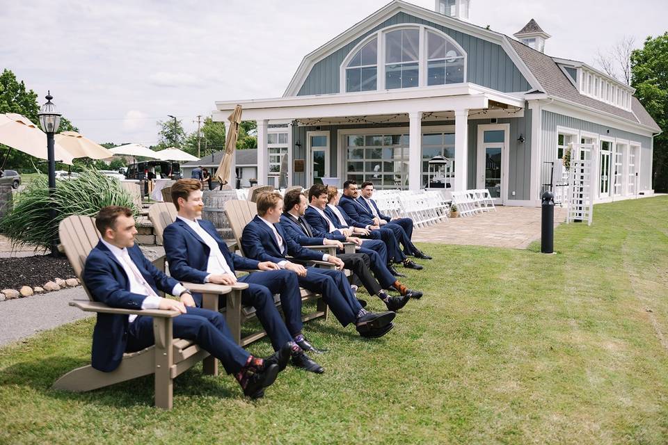 Groomsman Adirondacks