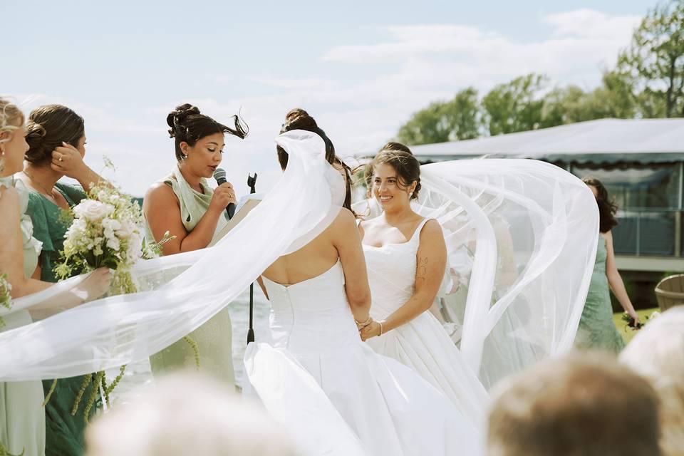 Brides ceremony